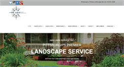 Desktop Screenshot of anlawnservice.com